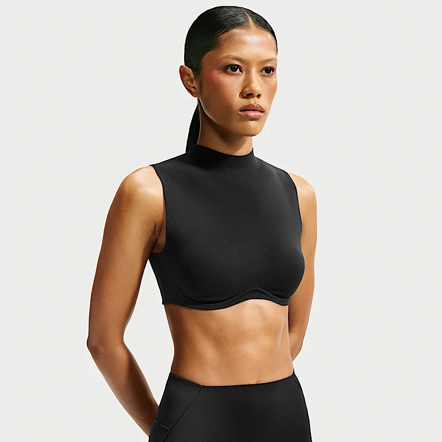 NIKE NikeSKIMS Studio Stretch — Women's LightSupport Mokkunekku Sports Bra - Image 3