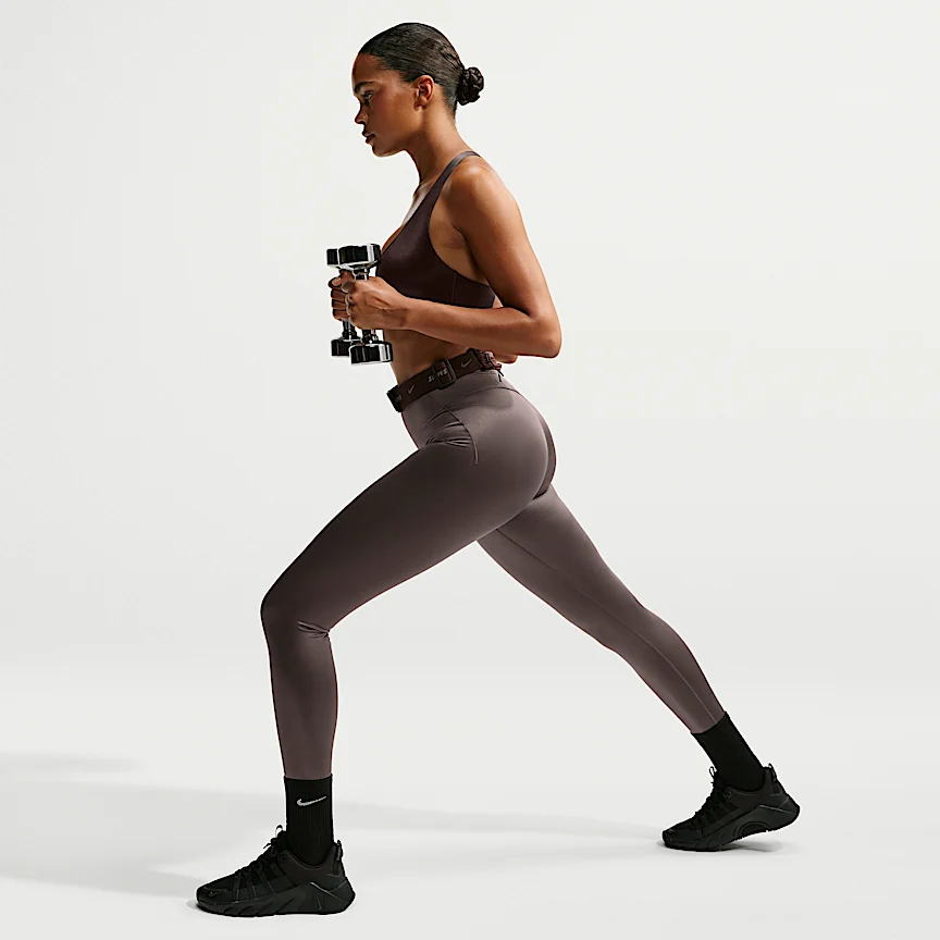 NIKE NikeSKIMS サテン Shine — ウィメンズ ハイウエスト ボンディング 74cm レギンス - Image 4