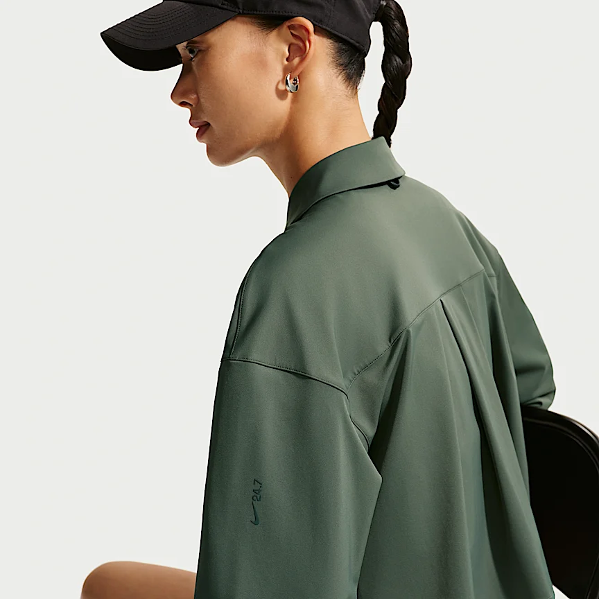NIKE 24.7 PerfectStretch — ウィメンズ Dri-FIT クロップド ロングスリーブシャツ - Image 3