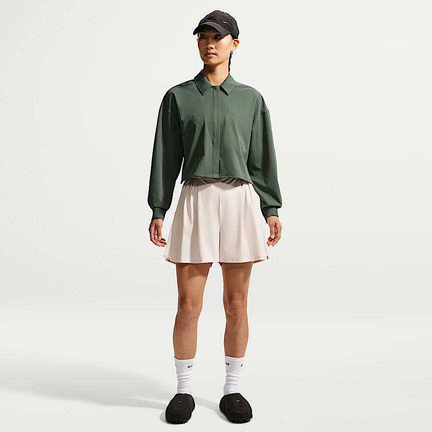NIKE 24.7 PerfectStretch — ウィメンズ Dri-FIT クロップド ロングスリーブシャツ - Image 4