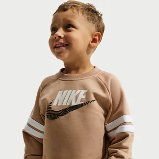 NIKE スポーツウェア イン ザ ゾーン — ベビー フレンチテリー オーバーサイズ クルーネック