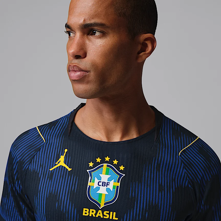 NIKE Brazil National Team 2026 Match Away — Men's Nike Aero-FIT Soccer Jersey - Image 3