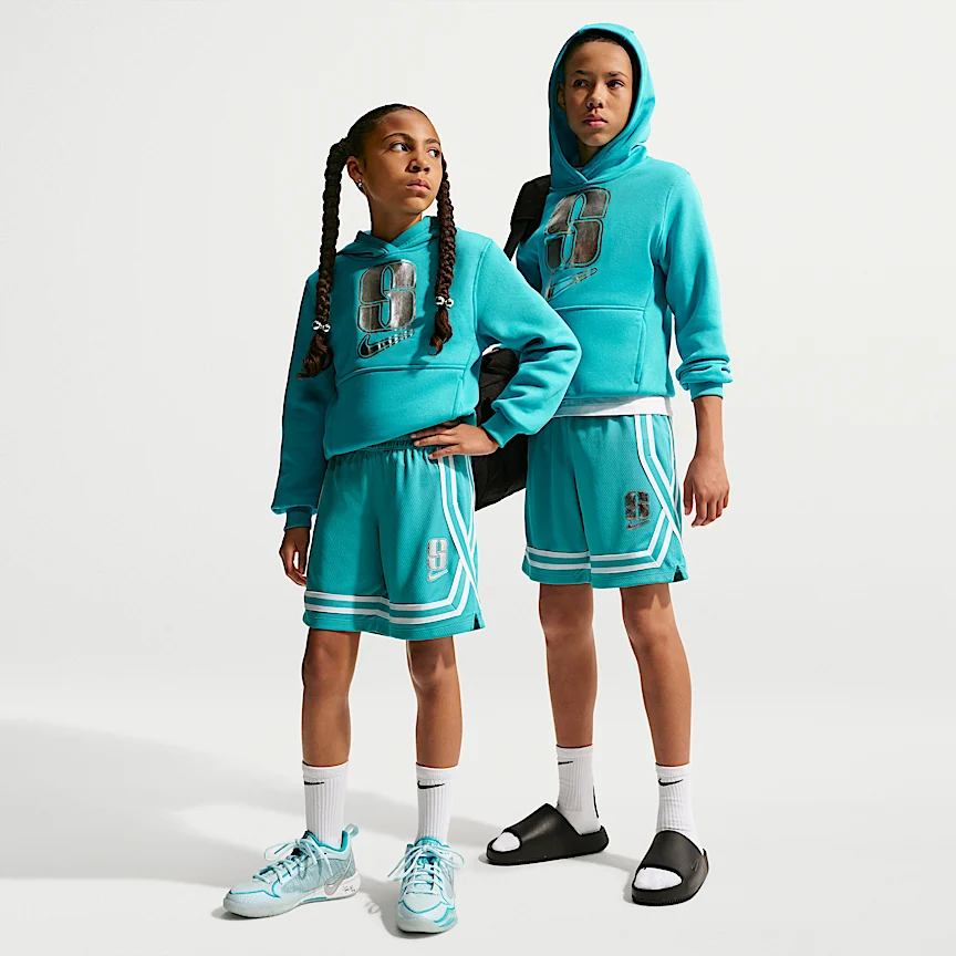 NIKE サブリナ — ジュニア クロスオーバー Dri-FIT バスケットボールショートパンツ