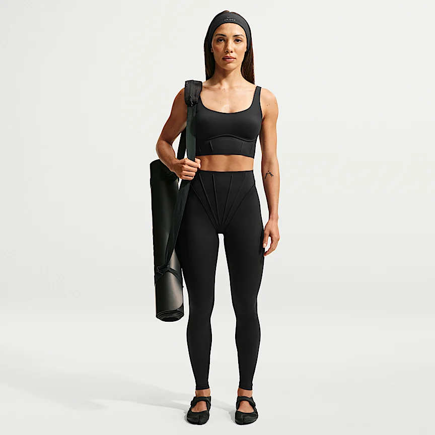 NIKE NikeSKIMS Matte — Women's LongRain Korusetto Bra - Image 4