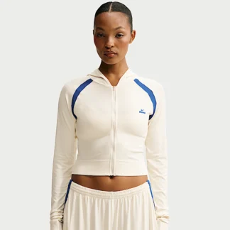 NIKE NikeSKIMS Stretch Knit — Women's Full-Zip Baby Hoodie
