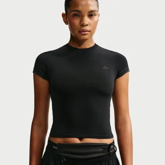 NIKE NikeSKIMS Stretch Knit — ウィメンズ クロップド クルーネック トップス