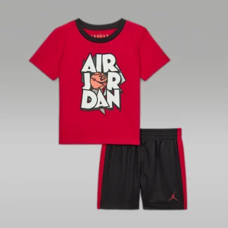 NIKE Jordan — Baby Air Ball Two-Piece Messhu Shorts Set