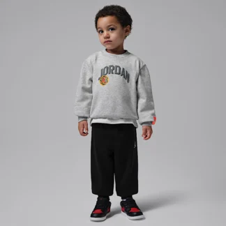 NIKE ジョーダン — ベビー ダイナスティ ツーピース フレンチテリー クルー セットアップ