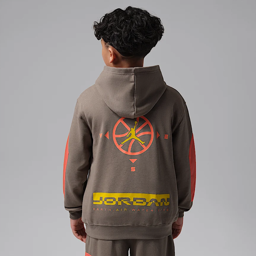 NIKE Jordan — Junior HighKu MaiKu French Terry Sweatshirt Hoodie - Image 2