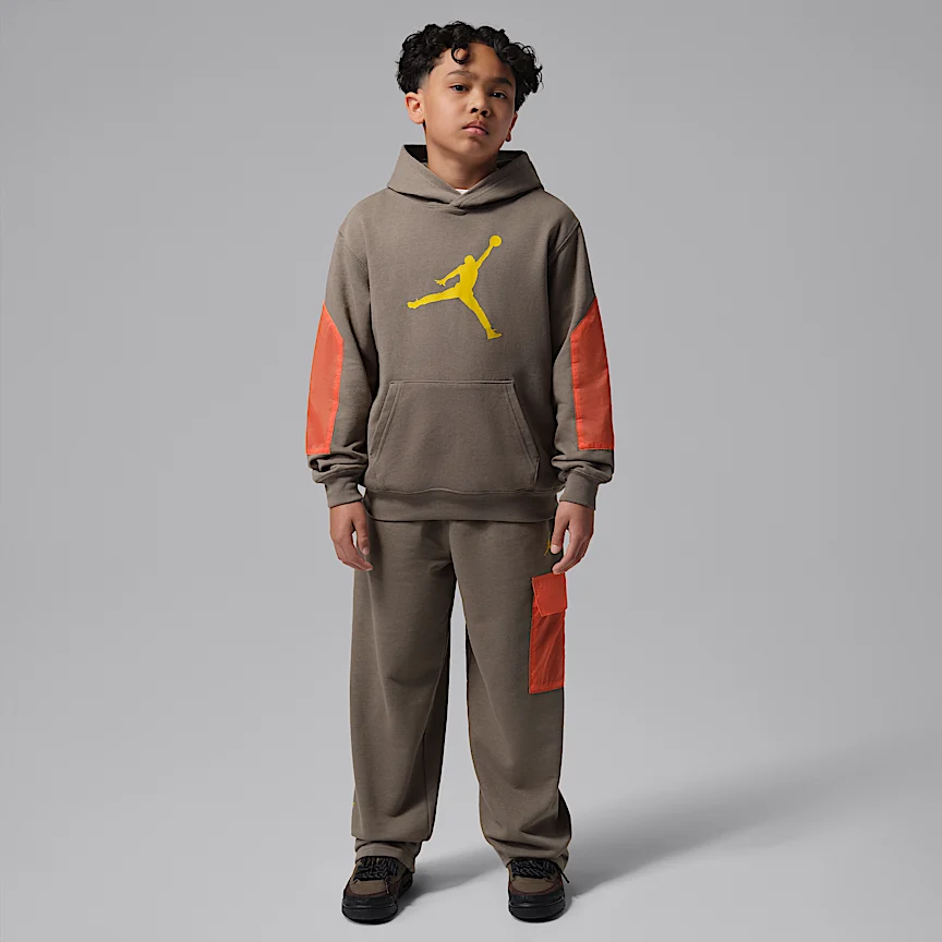 NIKE Jordan — Junior HighKu MaiKu French Terry Sweatshirt Hoodie - Image 8