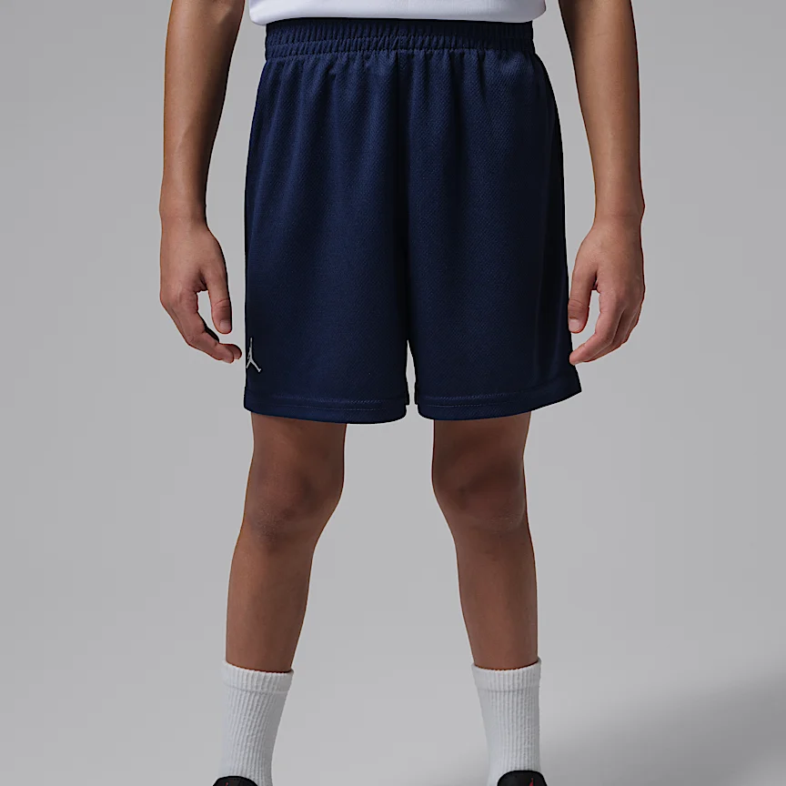 NIKE ジョーダン — リトルキッズ スポーツ ユニフォーム トップス アンド メッシュ ショートパンツ セットアップ - Image 6