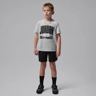 NIKE ジョーダン — リトルキッズ クオリティ プロダクツ ツーピース ウーブン ショートパンツ セットアップ