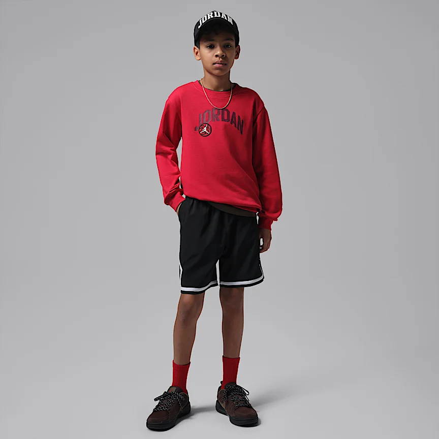 NIKE ジョーダン — ジュニア Dri-FIT ダイヤモンド ウーブン ショートパンツ - Image 7