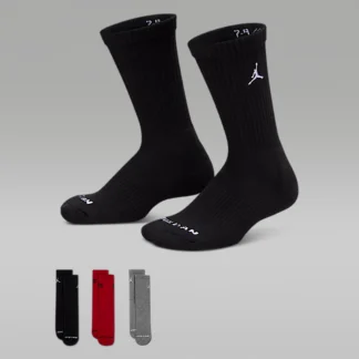 NIKE ジョーダン — キッズ ベースライン クルー ソックス (3足)