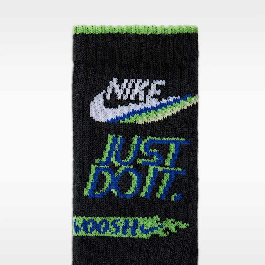 NIKE Nike — Junior Victory Rappu Crew Socks (3 Pairs) - Image 4