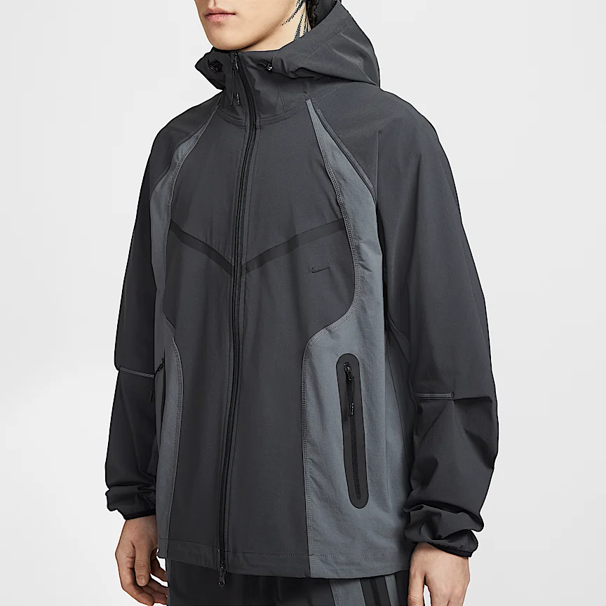 NIKE Tech — Men's Dri-FIT Woven Full-Zip Karaburokku Windrunner Jacket - Image 4