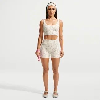 NIKE NikeSKIMS Matte — Women's Print High-Waisted 8cm Shorts
