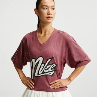 NIKE ワン — ウィメンズ Dri-FIT オーバーサイズド ショートスリーブ トップス
