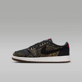 NIKE エア ジョーダン 1 レトロ LOW OG "Laser" — ジュニアシューズ