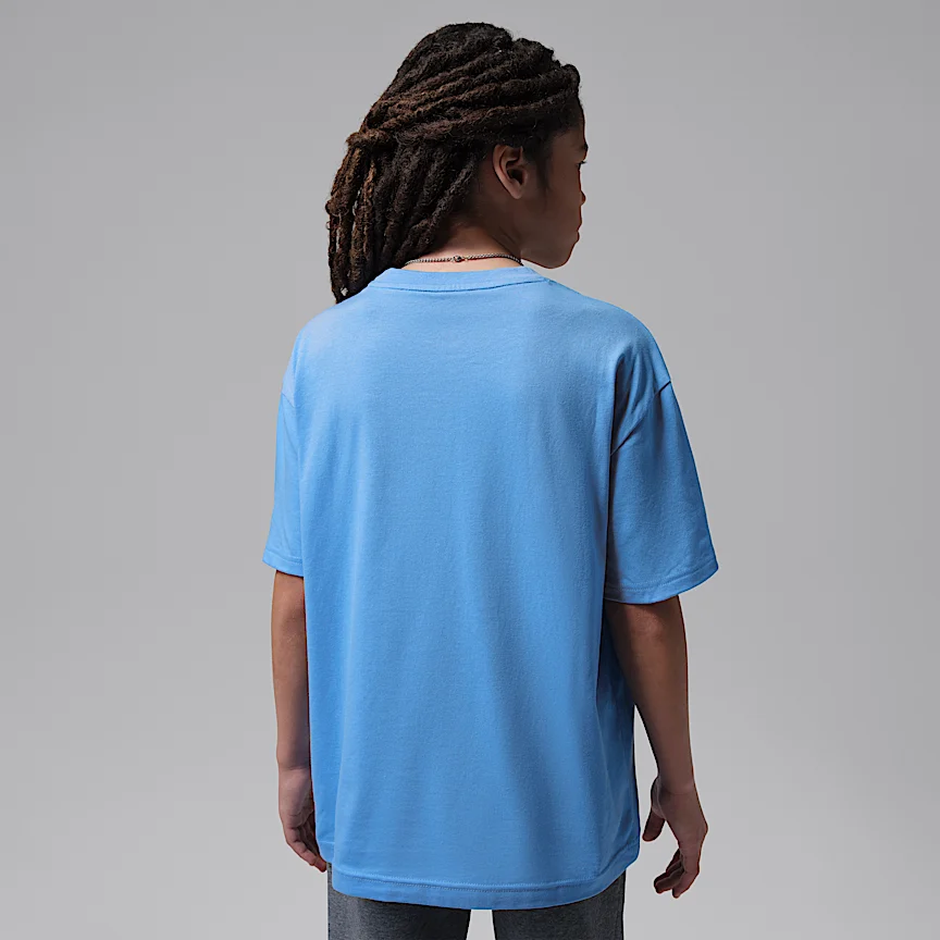 NIKE ジョーダン — ジュニア AJ11 ユニバーシティブルー レトロ GOAT Tシャツ - Image 2