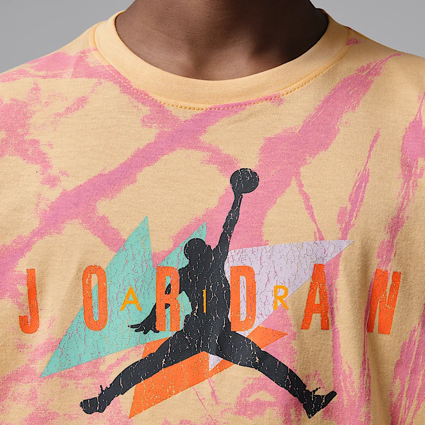 NIKE ジョーダン — ジュニア ジオ タイダイ Tシャツ - Image 4