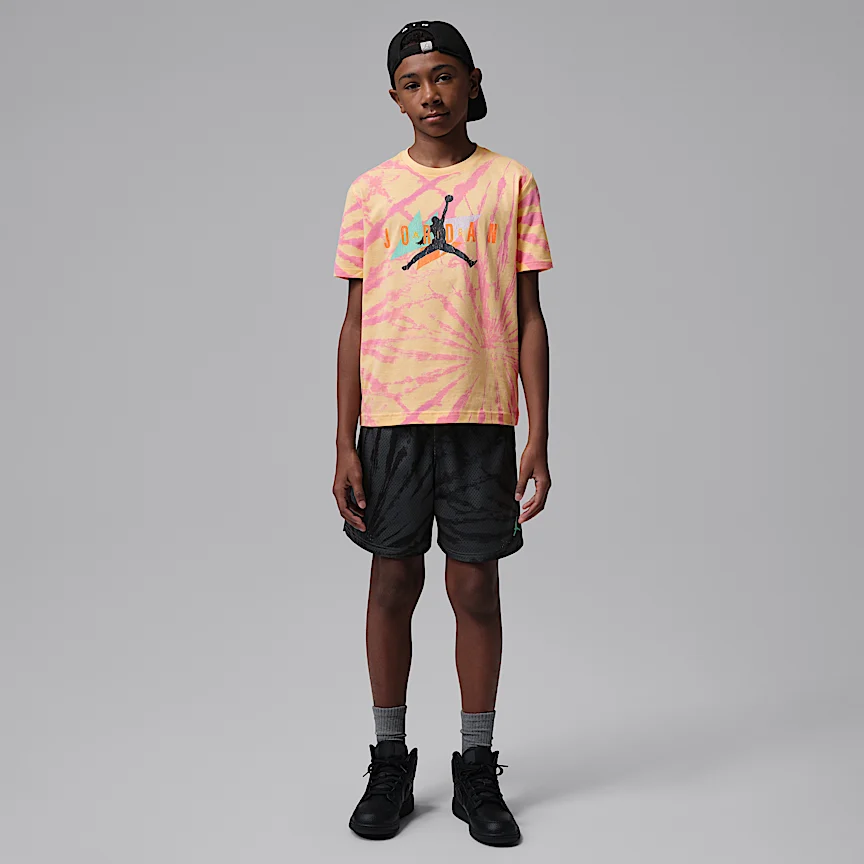 NIKE ジョーダン — ジュニア ジオ タイダイ Tシャツ - Image 5