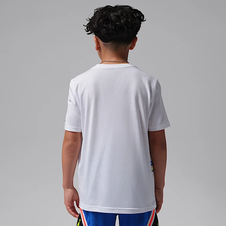 NIKE ジョーダン スーパースプラッシュ — ジュニア ペイント スピル ジャンプマン Tシャツ - Image 2
