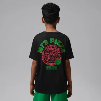 NIKE ジョーダン — ジュニア "MJ's Pizza" Tシャツ