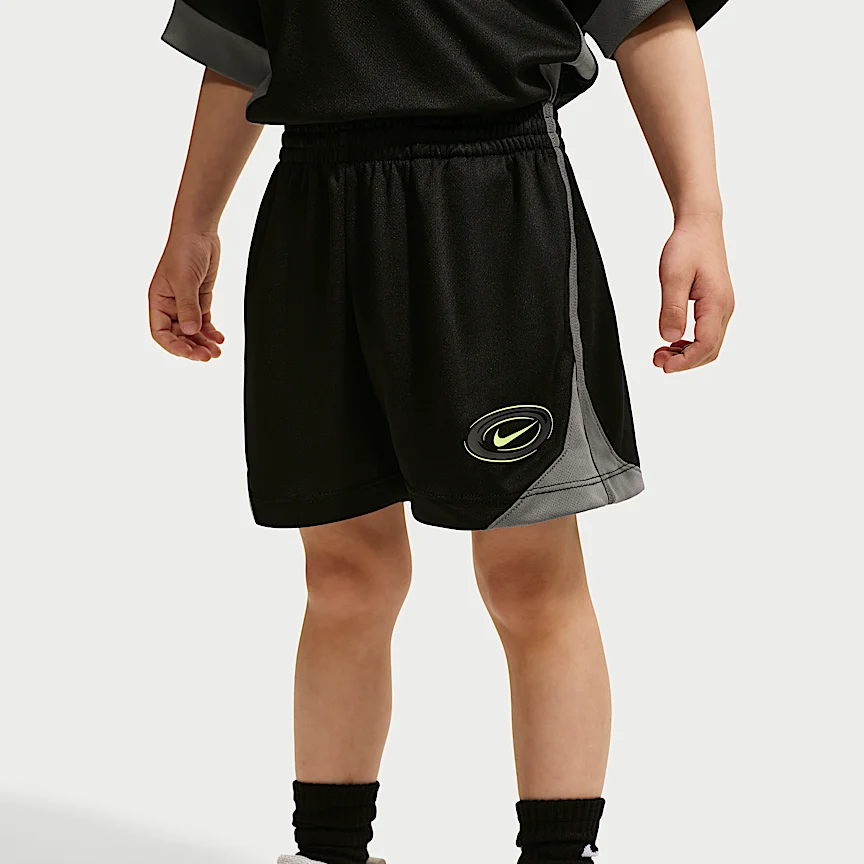 NIKE Nike — リトルキッズ Dri-FIT スウッシュ ラブ ツーピース ショートパンツ セット - Image 4