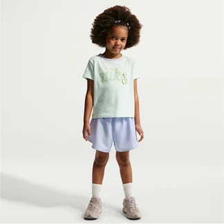 NIKE  — リトルキッズ Dri-FIT Tシャツ アンド クロスオーバー ショートパンツ セット