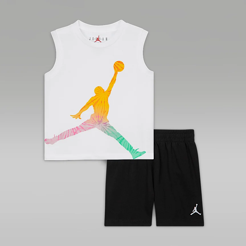 NIKE ジョーダン — ベビー ツーピース フェスティバル ショートパンツ セットアップ