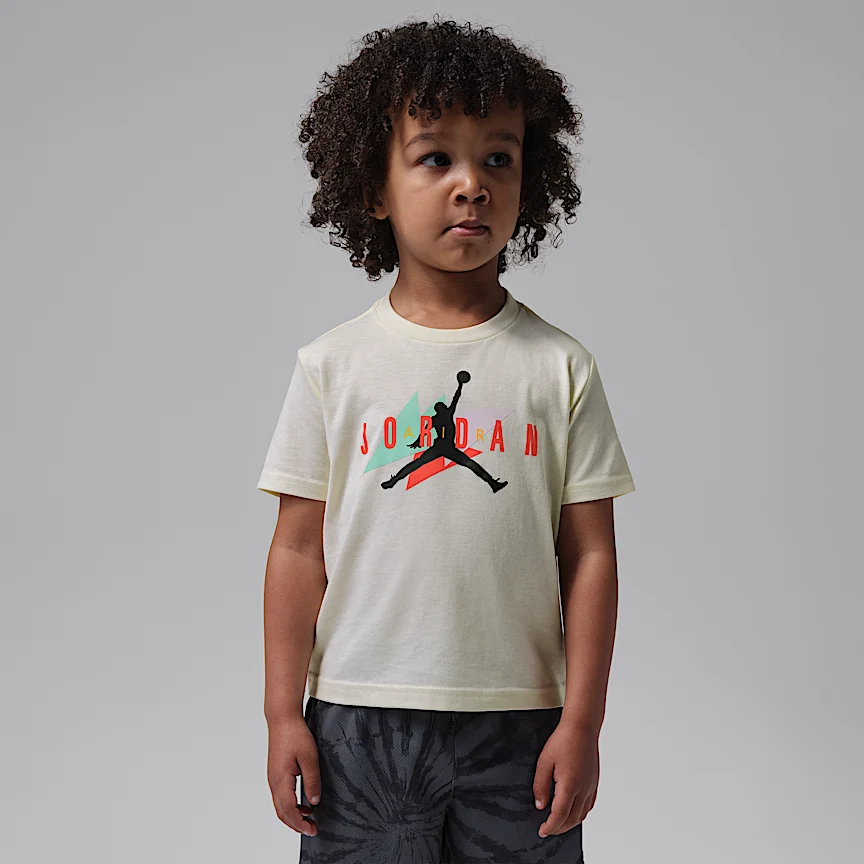 NIKE Jordan — Baby Two-Piece Fesutibaru Taidai Shorts Setto - Image 3