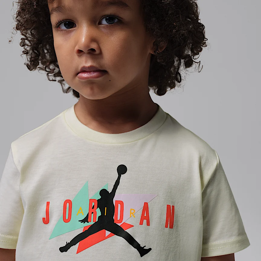 NIKE Jordan — Baby Two-Piece Fesutibaru Taidai Shorts Setto - Image 4