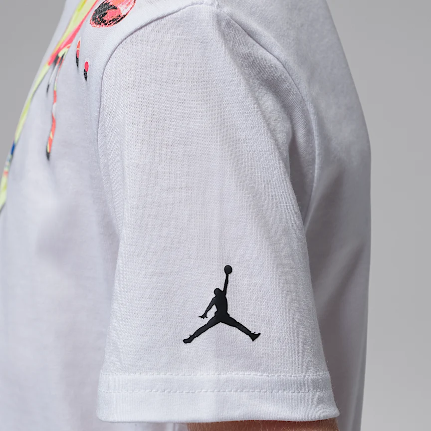 NIKE ジョーダン スーパースプラッシュ — リトルキッズ ペイントスプリット ジャンプマン Tシャツ - Image 5