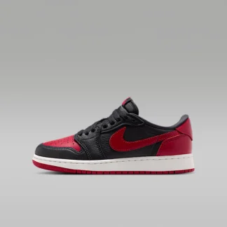 NIKE Air Jordan 1 Retro Low OG "Banned" — Big Kids' Shoes