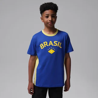 NIKE ジョーダン — ジュニア ブラジル グラフィック Tシャツ