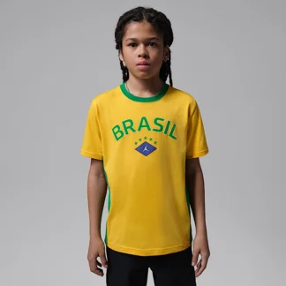 NIKE ジョーダン — ジュニア ブラジル グラフィック Tシャツ