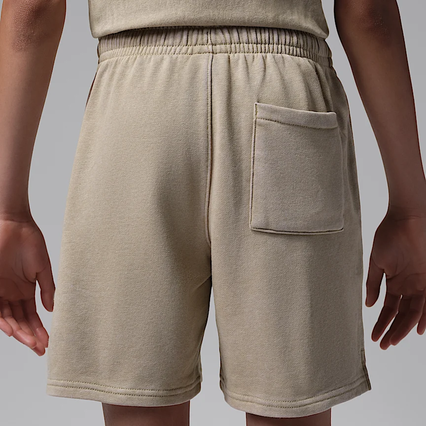 NIKE ジョーダン — ジュニア ブルックリン ウォッシュ加工 フレンチテリー ショートパンツ - Image 3