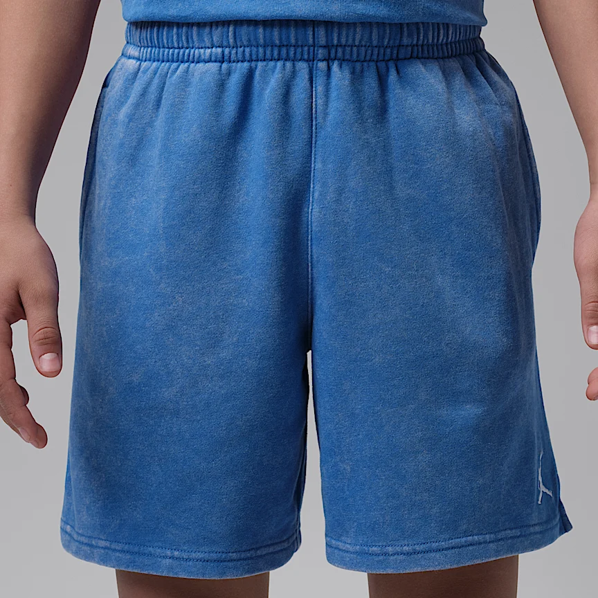NIKE ジョーダン — ジュニア ブルックリン ウォッシュ加工 フレンチテリー ショートパンツ - Image 2
