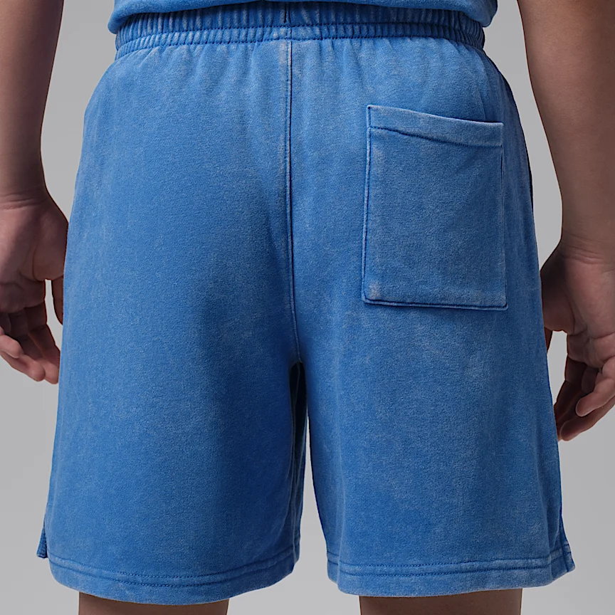 NIKE ジョーダン — ジュニア ブルックリン ウォッシュ加工 フレンチテリー ショートパンツ - Image 3