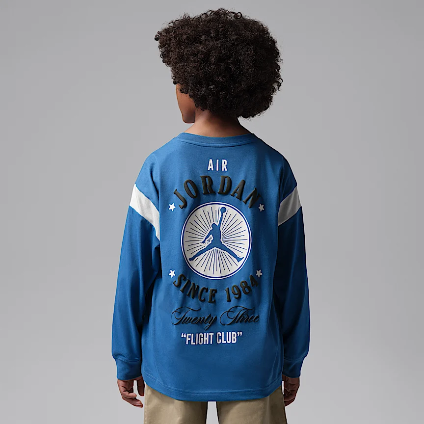 NIKE ジョーダン — ジュニア インターステート 23 ハイ クルー ロングスリーブ トップ - Image 2