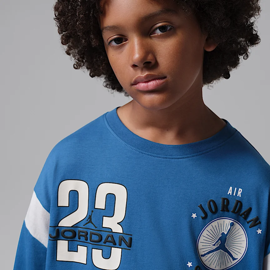 NIKE ジョーダン — ジュニア インターステート 23 ハイ クルー ロングスリーブ トップ - Image 3