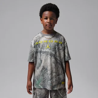 NIKE Jordan — Junior Brooklyn Riarutsuri Print T Shirt