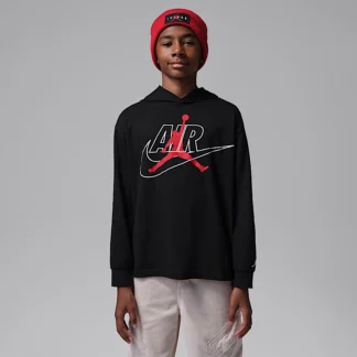NIKE Jordan — Junior Jumpman Air Fudeddo Long-Sleeve T-Shirt