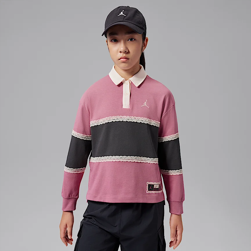 NIKE Jordan — Junior Dri-FIT Ragubi Tops