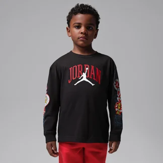 NIKE ジョーダン — リトルキッズ インターステート 23 ハイウェイ アーチ ロングスリーブ Tシャツ