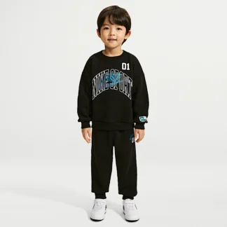 NIKE Sportswear — Baby Multi Sport Two-Piece Fleece Crew Setto