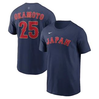 NIKE 岡本 和真 野球日本代表チーム 2026 ワールドベースボールクラシック — メンズ ナイキ Tシャツ