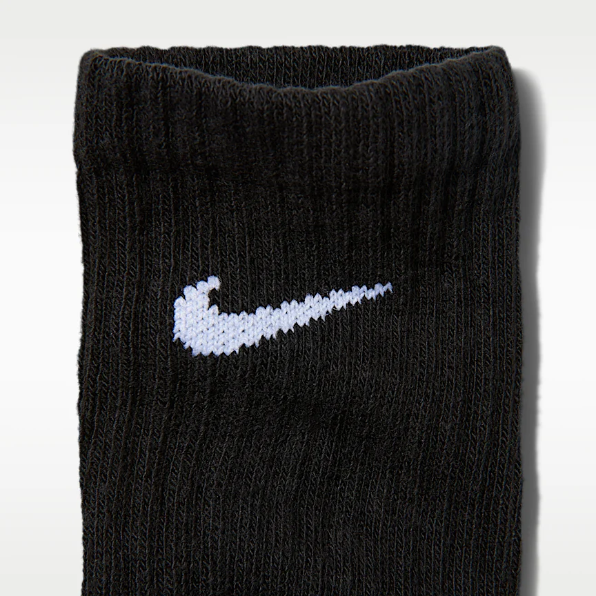 NIKE Everyday — Kids' Cushioned Crew Socks (6 Pairs) - Image 2