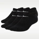 NIKE Everyday — Kids' Cushioned No-Show Socks (6 Pairs)